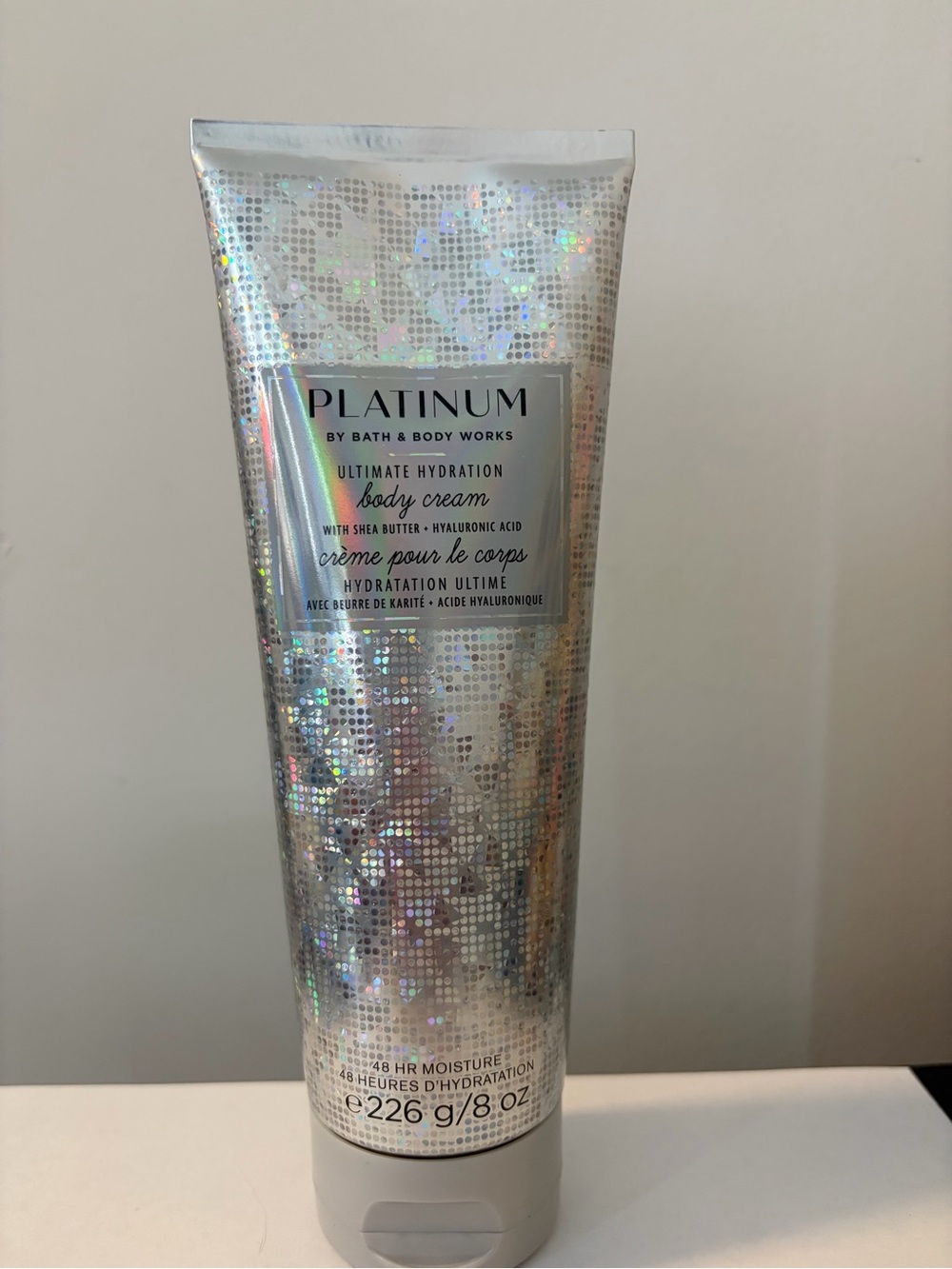 Bath and Body Works Platinum Body Cream- NEW